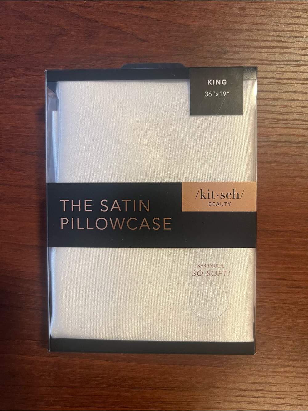Kitsch Satin Pillowcase - Ivory